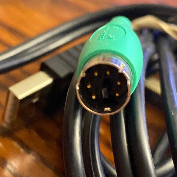 LOGITECH Cordless Optical Mouse M-RAF95 Keyboard Receiver C-B017 UNTESTED - Picture 7 of 10